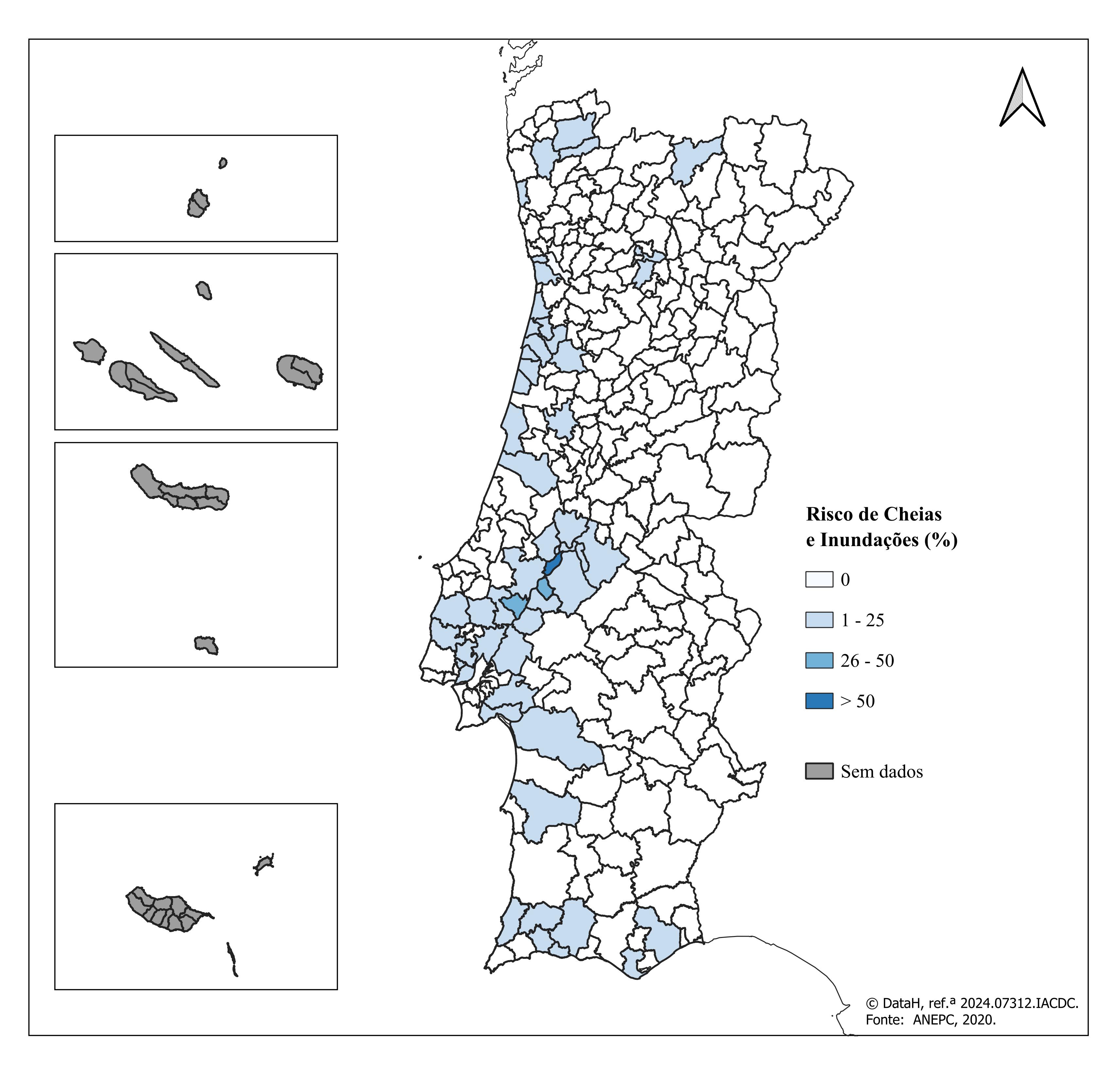 Risco de Cheias e Inundação